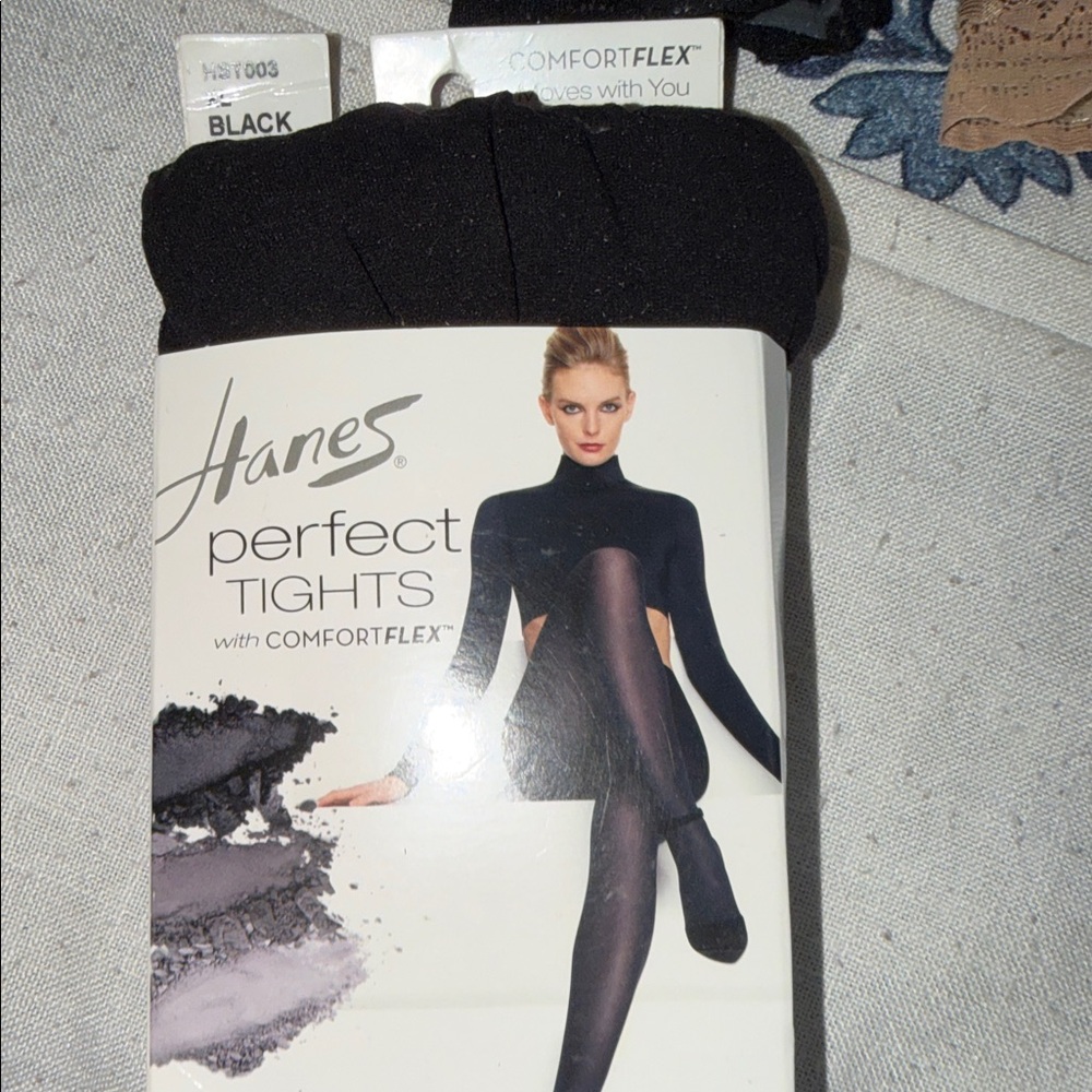 Nordstrom Black and Tan Hosiery package Five trouser socks one tights washable - Picture 5 of 16